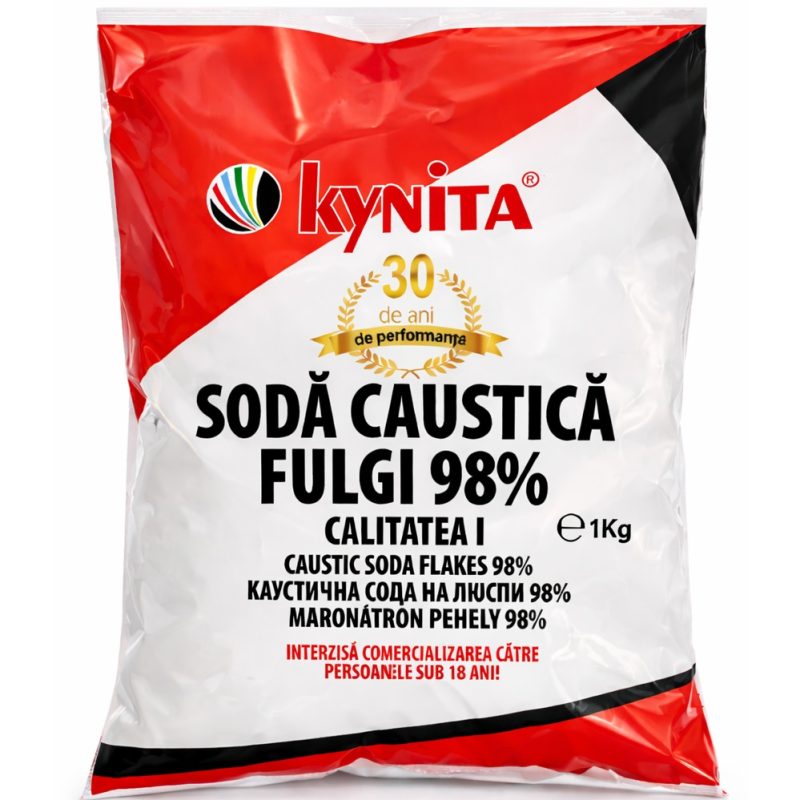 Soda Caustica Calitatea I 1Kg - imagine 1