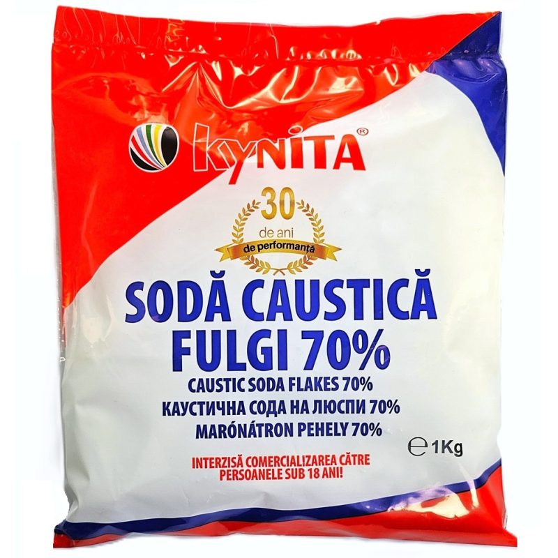 Soda Caustica Calitatea a II-a | 1kg - imagine 1